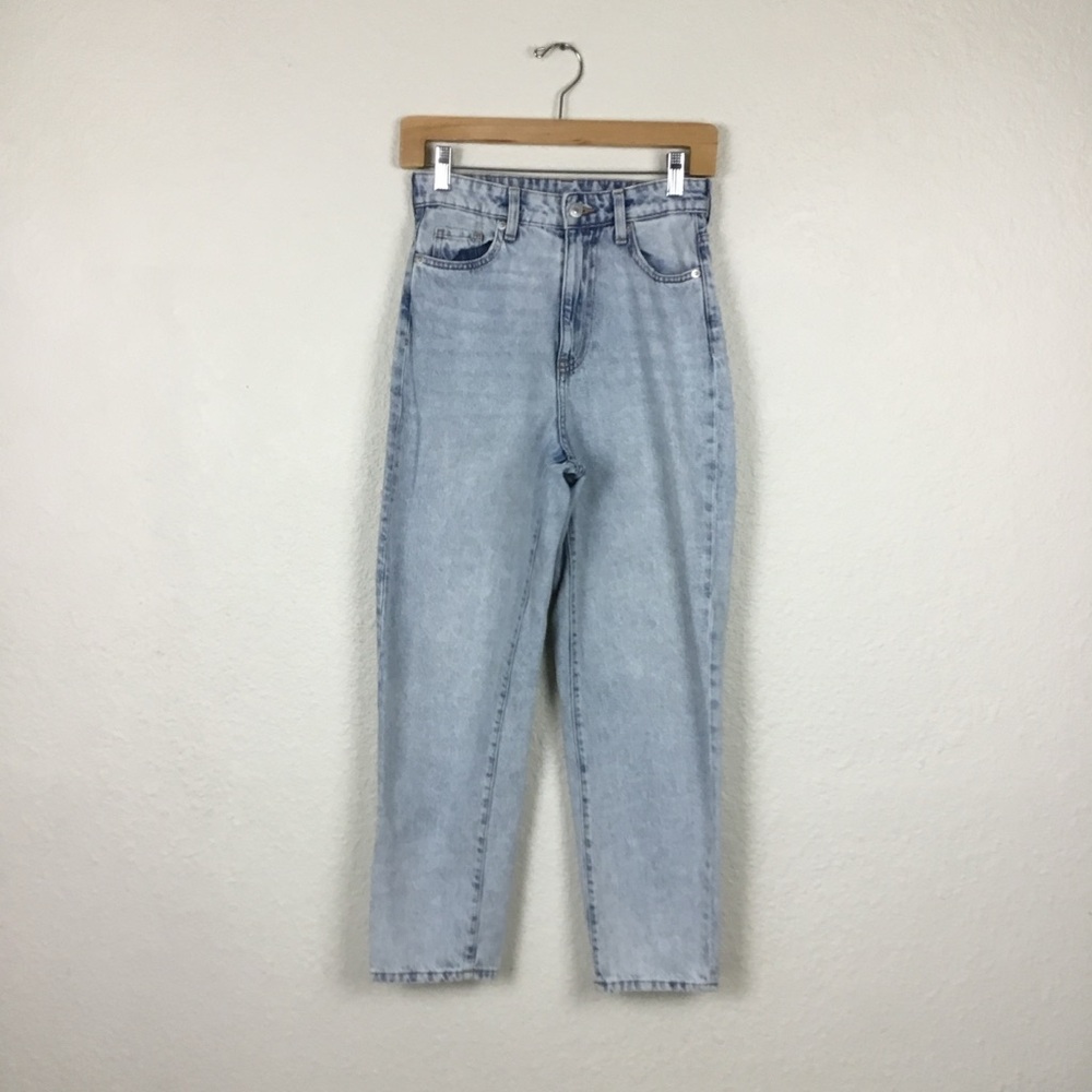Denim Vintage Women’s Jeans Size 2 Light Blue Washed Cotton High Waisted